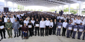 Anuncia Américo beca del 90% para que cadetes continúen la Licenciatura en Seguridad Pública