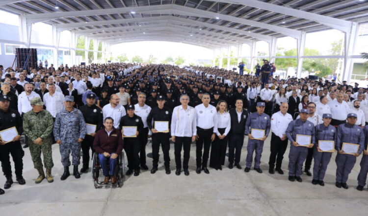 Anuncia Américo beca del 90% para que cadetes continúen la Licenciatura en Seguridad Pública