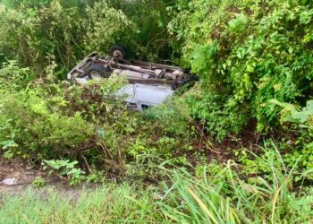 Cuatro adultos y un menor accidentados en Antiguo Morelos fueron trasladados a hospital de Ciudad Mante