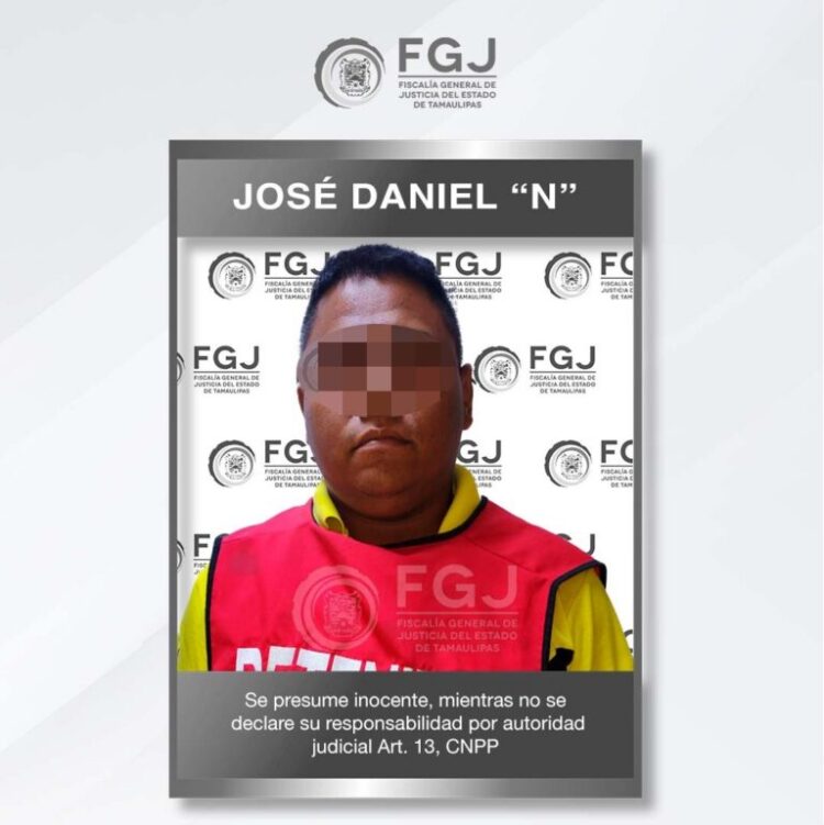 La Fiscalía de Justicia de Tamaulipas detiene José Daniel “N” por el delito de feminicidio en Ciudad Madero