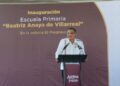 Inauguración de nueva primaria en Nuevo Laredo fortalece educación humanista: Américo