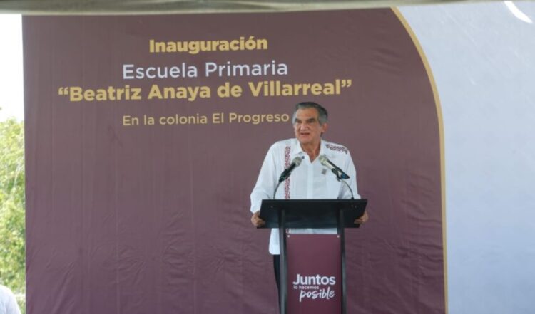 Inauguración de nueva primaria en Nuevo Laredo fortalece educación humanista: Américo