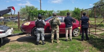 La Fiscalía asegura 28 vehículos robados y detiene a 10 delincuentes en 12 municipios de Tamaulipas