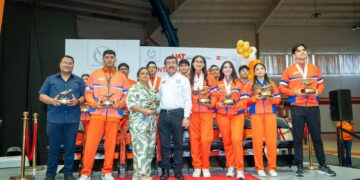 Preside el Rector entrega del Galardón ‘Orgullo UAT’; encabeza arranque de Juegos Interfacultades 2026