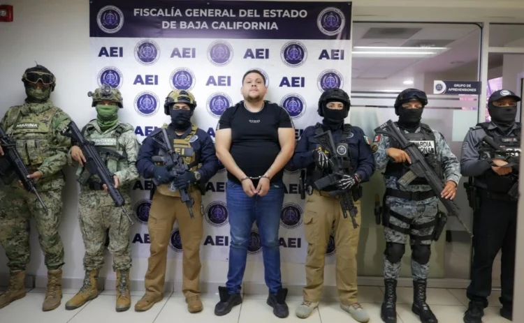 Capturan a líder de una célula del CJNG que ordenó asesinar a una agente estatal de BC