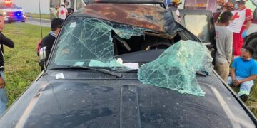 Accidente deja 5 personas lesionadas en Libramiento Estación Manuel-González; venían de Veracruz  a Mante