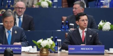 El secretario de Relaciones Exteriores defiende soberanía y derecho internacional en reunión del G20