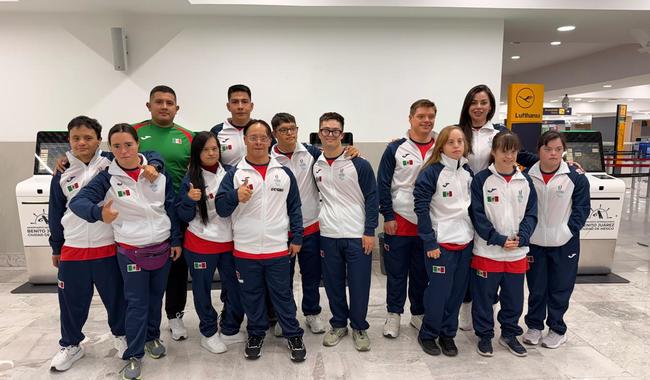 Viajan diez seleccionados al Mundial de Natación para Personas con Síndrome de Down en Portugal