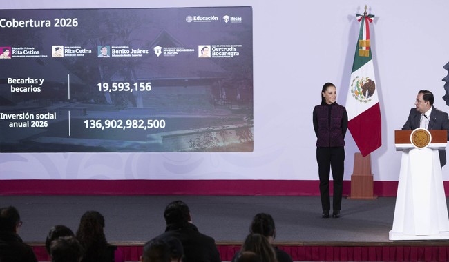 400 mil jóvenes más se inscribieron al Bachillerato Nacional: Claudia Sheinbaum