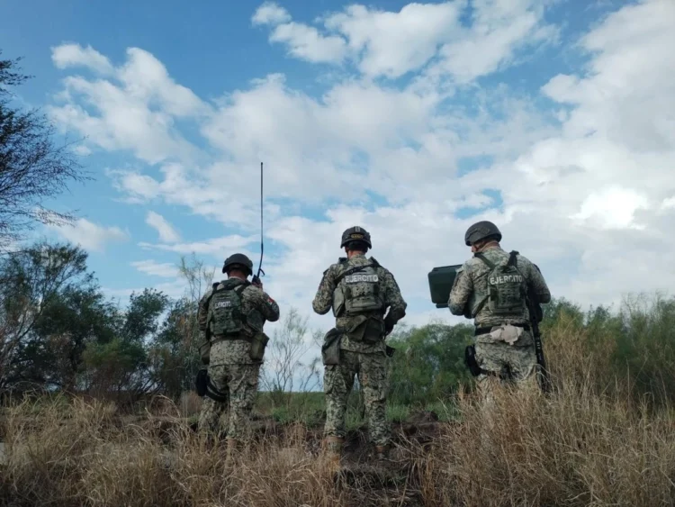 ‘Operación Sable’ entre México y EU despliega 500 militares en 5 municipios fronterizos de Tamaulipas