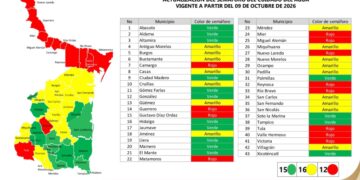 Pese a lluvias 12 municipios de Tamaulipas permanecen en semáforo rojo, entre ellos Victoria y Tula