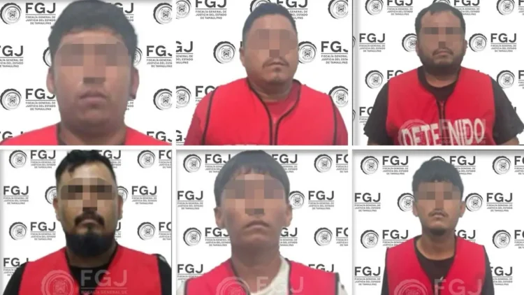 La Fiscalía de Justicia del Estado detiene a 7 ¡por extorsionar eloteros en Tamaulipas!