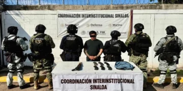Con helicópteros detienen al ‘Talibán’ y a 4 implicados en secuestro de 10 mineros de Vizsla Silver en Sinaloa