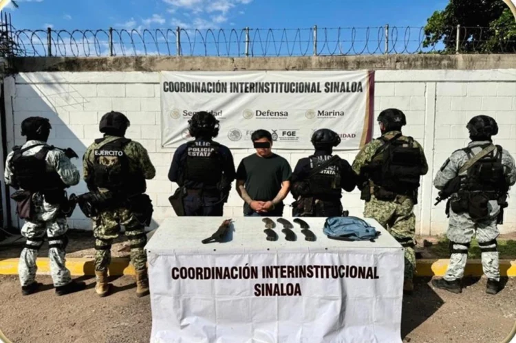 Con helicópteros detienen al ‘Talibán’ y a 4 implicados en secuestro de 10 mineros de Vizsla Silver en Sinaloa