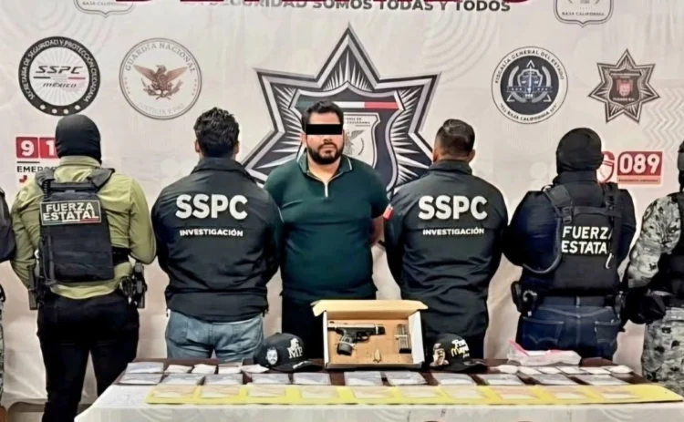 Capturan a ‘El 500’ en Tijuana, operador logístico y de sicarios del cártel de Sinaloa; debe la muerte de un policía