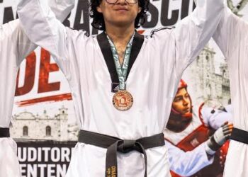 Alumno de la UAT conquista oro en Nacional de Taekwondo en Durango
