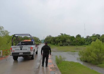 Guardia Estatal implementa Plan Tamaulipas ‘Frente Frío’ en Xicoténcatl